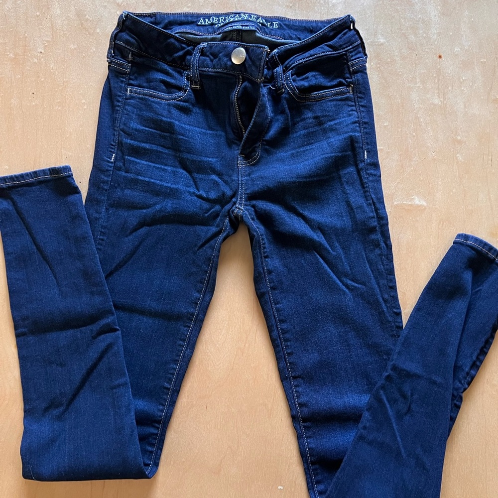 American Eagle size 4 tall skinny jeans